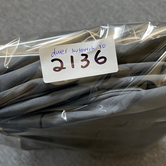 DU/ER Duer NuStretch Relaxed Taper Trouser Pants - Men's Size 30*32 - Gray - Picture 13 of 13